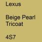 Preview: Lexus, Beige Pearl Tricoat, 4S7.